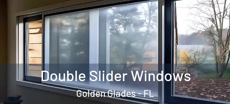  Double Slider Windows Golden Glades - FL