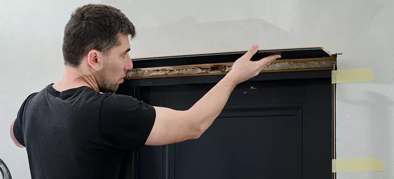 Wood Door Hole Repair in Golden Glades, FL