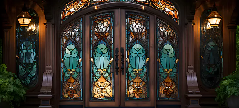 Wrought Iron Storm Door in Golden Glades, FL