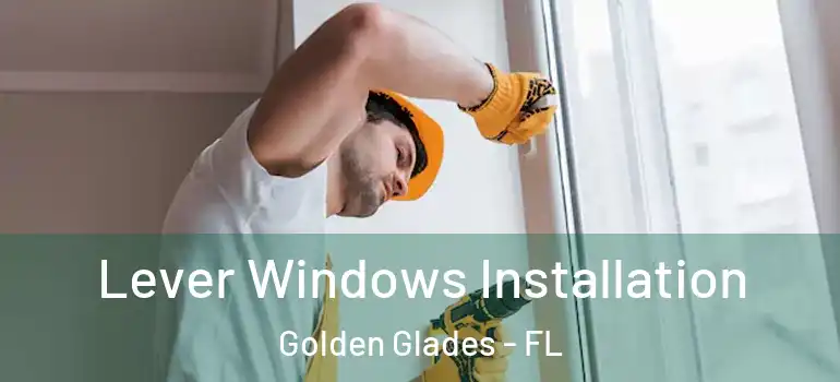  Lever Windows Installation Golden Glades - FL