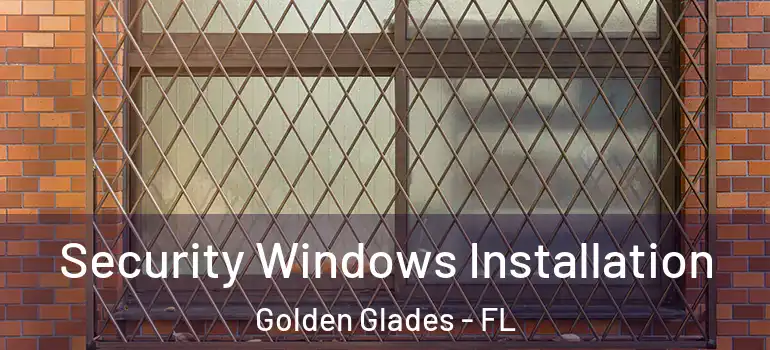  Security Windows Installation Golden Glades - FL