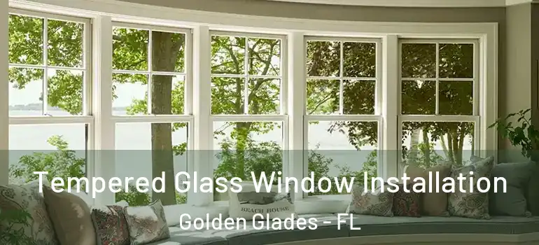  Tempered Glass Window Installation Golden Glades - FL