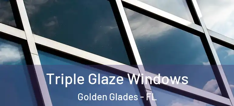  Triple Glaze Windows Golden Glades - FL
